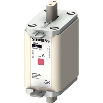 Siemens 3NA6832 Zekeringsinzetstuk Met mechanische beveiligingsweergave Geschikt voor Zekeringsgrootte 000-4 Afmeting zekering : 0 125 A 500 V 1 stuk(s)