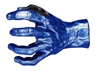 GuitarGrip Male Hand Blue Left gitaarhanger - thumbnail