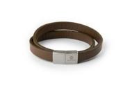 Monomen Men's Genuine Nappa Leather Bracelet MM10788 - thumbnail