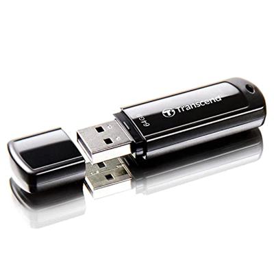 Transcend JetFlash® 700 USB-stick 64 GB Zwart TS64GJF700 USB-A 3.2 Gen 1