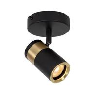 Lucide GORIK - Plafondspot - 1xGU10 - Zwart - thumbnail