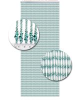 Vliegengordijn Kunststof Pisa Zee Groen - 92cm x 210cm - thumbnail