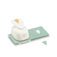 Vaessen Creative • figuurpons kerstboom met ster medium 2,3x1,9cm - thumbnail