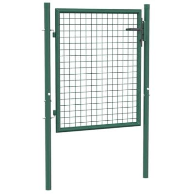 VidaXL Hekpoort staal 100x75 cm groen