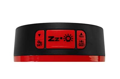 Geemarc JWNS-DYNAMITE_BLK_VD Wekker Kwarts Zwart Alarmtijden 1 USB-aansluiting, Extra luid wekgeluid