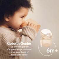 Difrax LOVI Genius Cup Oefenbeker Nude - thumbnail
