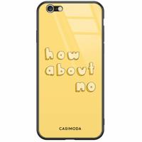 iPhone 6/6s glazen hardcase - How about no - thumbnail
