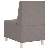 Fauteuil 55 cm stof taupe - thumbnail