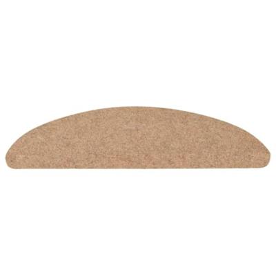 VidaXL Trapmatten zelfklevend 15 st 56x17x3 cm beige - thumbnail