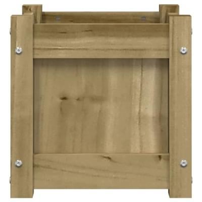 VidaXL Plantenbak 31x31x31 cm geïmpregneerd grenenhout