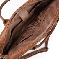 PU leren laptoptas met naam - thumbnail