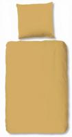 HIP Dekbedovertrek Uni 135x200 cm oker - thumbnail