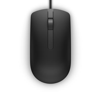 DELL bekabelde muis - MS116 - zwart - (RTL BOX)