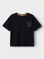 Name it zomer shirt jongens - zwart - boxy fit - Nkmpjayo - thumbnail
