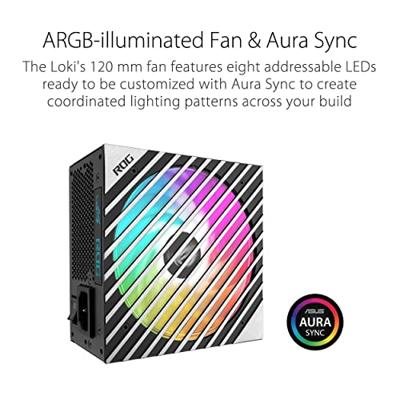 Asus ROG Loki SFX-L 850W Platinum PC-netvoeding 850 W SFX 80 Plus Platinum