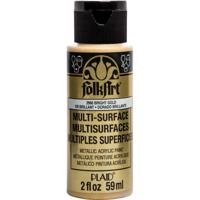 FolkArt • multi-surface metallic bright gold 59ml - thumbnail