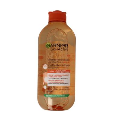 Garnier SkinActive micellair reinigingswater milde peeling 400 Milliliter