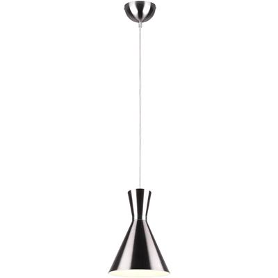 Moderne LED Hanglamp Rond Ø20cm - E27 Fitting - Mat Nikkel