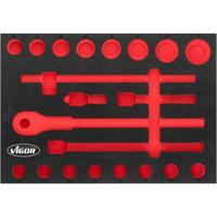 Vigor V5109-L V5109-L Plukschuiminlegstuk (l x b) 563 mm x 393 mm - thumbnail