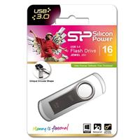 Silicon Power J80 Jewel USB Pendrive 16GB USB 3.0 Titanium - thumbnail