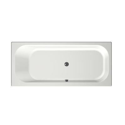 Xenz Aruba Ligbad - 170x75x48 - afvoer Midden - acryl - wit mat 6801-03