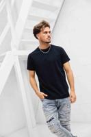 Cruyff Solido T-Shirt Heren Zwart - Maat M - Kleur: Zwart | Soccerfanshop - thumbnail