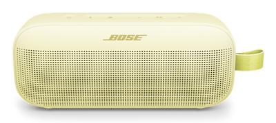 Bose SoundLink Flex draagbare Bluetooth speaker 2de gen, draagbare buitenspeaker met Hi-Fi Audio, accuduur tot 12 uur, water- en stofdicht, Citrusgeel- Limited-Edition