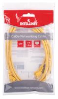 Intellinet 338424 RJ45 Netwerkkabel, patchkabel CAT 5e U/UTP 1.50 m Geel 1 stuk(s) - thumbnail