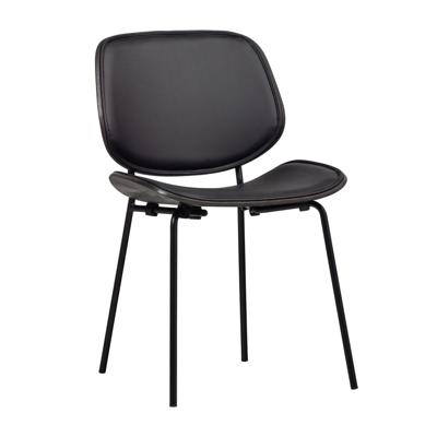 WOOOD Eetkamerstoel 'Close' PU en Hout