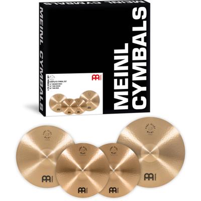 Meinl Cymbals Pure Alloy Traditionele Complete Set — Made in Germany, 2 jaar garantie (PA-CS2)
