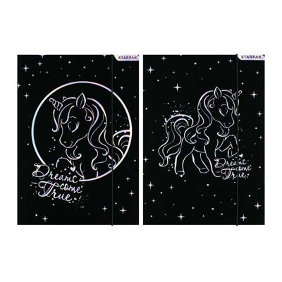 Map met Elastiek A4 Eenhoorn