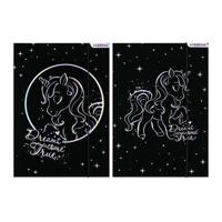 Map met Elastiek A4 Eenhoorn - thumbnail