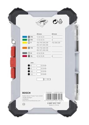 Bosch Accessories 2607017727 2607017727 Gereedschapsset Bosch Accessories 2607017727 2607017727 Gereedschapsset