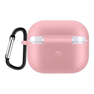 Lunso - Softcase cover hoes - AirPods 3 - Lichtroze Lunso - Softcase cover hoes - AirPods 3 - Lichtroze