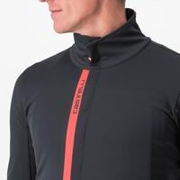 Castelli Entrata lange mouw fietsjack zwart/rood heren XXL - thumbnail