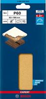 Bosch Accessories EXPERT C470 2608900936 Oscillerend schuurpapier Geperforeerd Korrelgrootte (num) 60 (l x b) 186 mm x 93 mm 50 stuk(s) - thumbnail