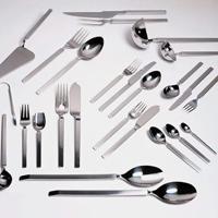 Alessi Dessertmes Dry - 4180/6 - door Achille Castiglioni - thumbnail