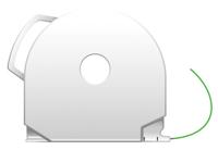 3D Systems CubePro filament ABS cartridge groen (origineel) - thumbnail