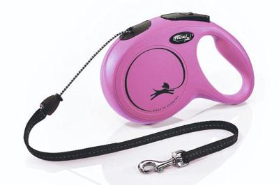 FLEXI - Nieuw Classic M 8M riemkoord roze max. 20 kg - (600.7746)