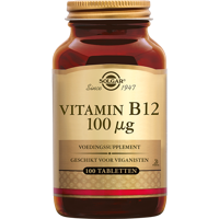 Vitamine B-12 100 mcg Tabletten - thumbnail
