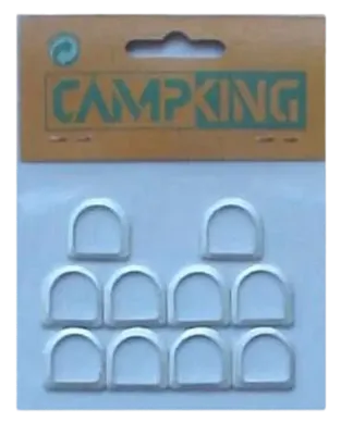 Campking Umefa d-ring 13 mm aluminium 10st