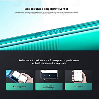 Xiaomi Redmi Note 9 Pro - Smartphone - dual-SIM - 4G LTE - 64 GB - microSD slot - GSM