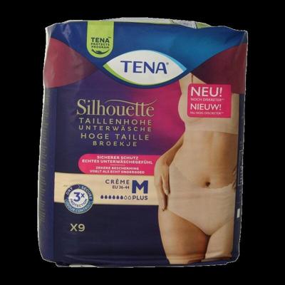 Tena Silhouet plus high waist creme medium 9 Stuks Tena Silhouet plus high waist creme medium 9 Stuks