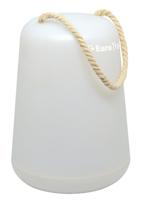 Eurotrail tafellamp Stone led 10,5 x 15 cm ABS wit - thumbnail