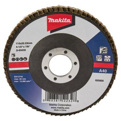 Makita Accessoires Lamellenschuurschijf 115mm A40 - D-63432 D-63432