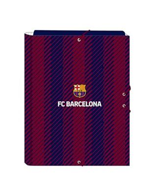 Organiser Map F.C. Barcelona 24/25 Kastanjebruin Marineblauw A4 26 x 33.5 x 2.5 cm
