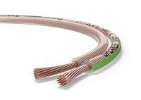 Oehlbach 202 Luidsprekerkabel 2 x 0.75 mm² Transparant 20 m - thumbnail