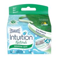 Wilkinson Wilkinson Sword Intuition Scheermesjes - Sensitive Care 3 stuks - thumbnail
