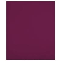 VidaXL Hoeslaken jersey 180x200 cm katoen bordeauxrood - thumbnail