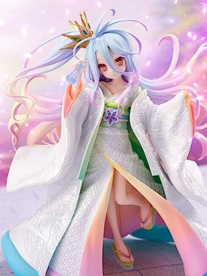 No Game no Life PVC Statue 1/7 Shiro -Shiromuku- 23 cm - thumbnail